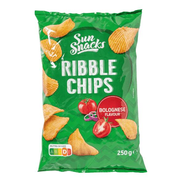 SUN SNACKS(R) 				Ribbelchips
