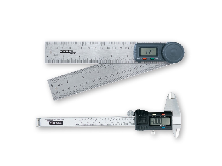 POWERFIX PROFI(R) Digital Calliper/ Angle Finder