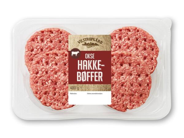 VILSTRUPGÅRD/​MEATGROUP BBQ-, peber- eller burgerbøffer