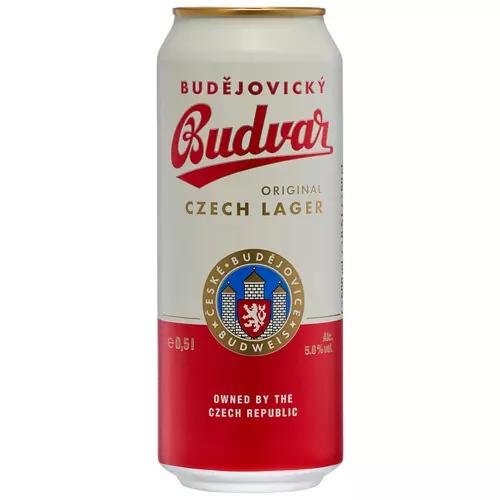 Budvar Cans 4 Pack 500ml