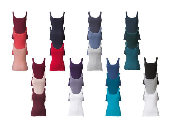 ESMARA LINGERIE(R) Ribtop 3-pak