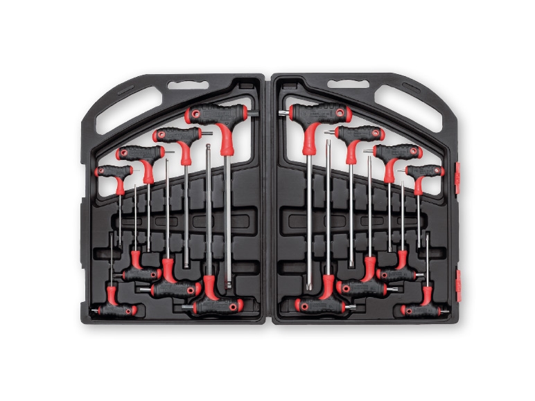POWERFIX(R) T-Handle Hex & Star Key Set
