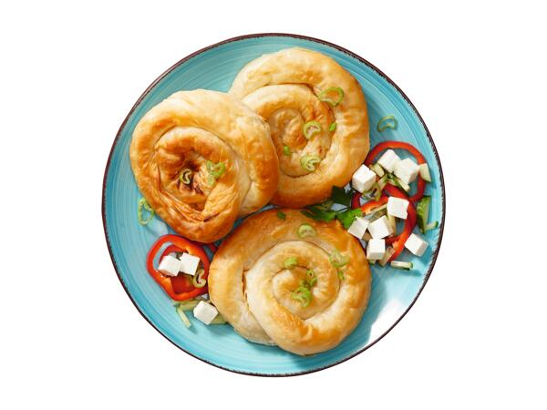 Leek & Cheese Swirls