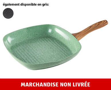 CROFTON(R) 
 POÊLE À GRILLER EN ALUMINIUM, 28 CM Ø