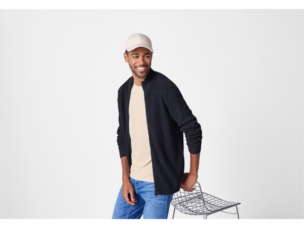 Men's Zip Through Cardigan