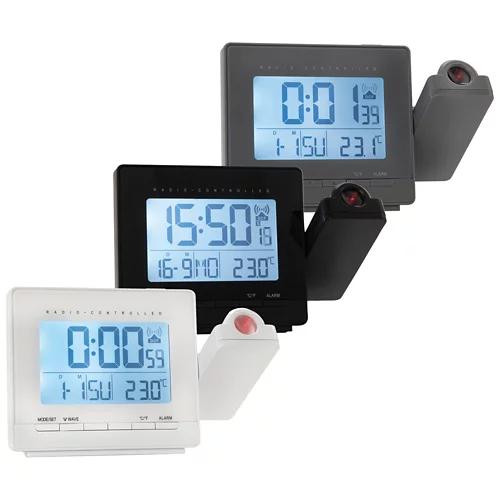 KONTRALER Réveil radioguidé avec fonction de projection,