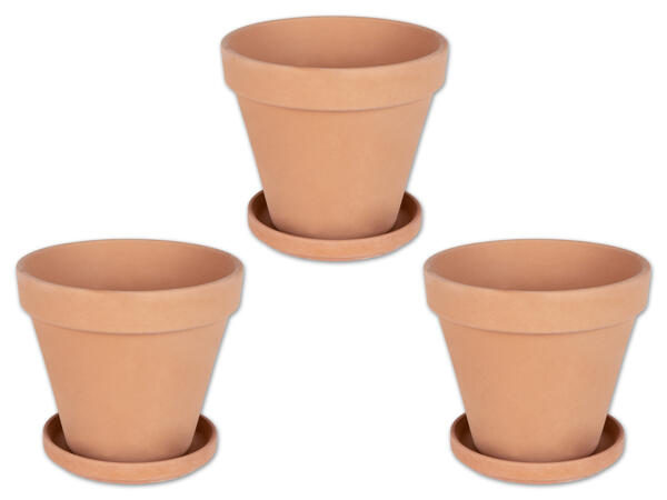Pflanztopf-Set, 3 Stück