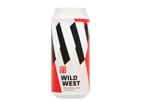 Wild West 4.9% Unfiltered Lager