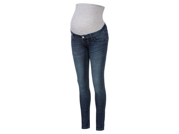 TĚHOTENSKÉ DŽÍNY „SUPER SKINNY FIT"