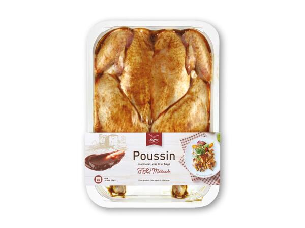Frilands- eller marineret yellow poussin