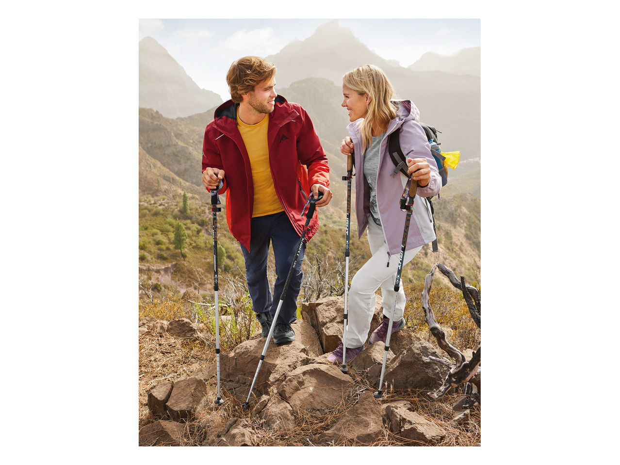Crivit Aluminium Hiking Poles1