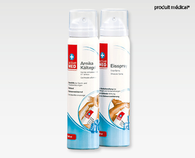 Gel froid à l'arnica/Spray froid ACTIVE MED
