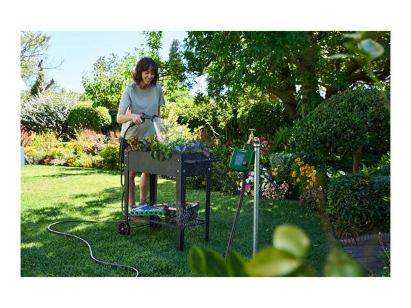 Metal 45L Raised Bed With Castors