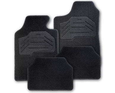 Lot de tapis universels pour voiture, 4 pièces AUTO XS