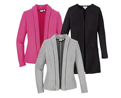 DAMEN-FASHIONSWEATJACKE