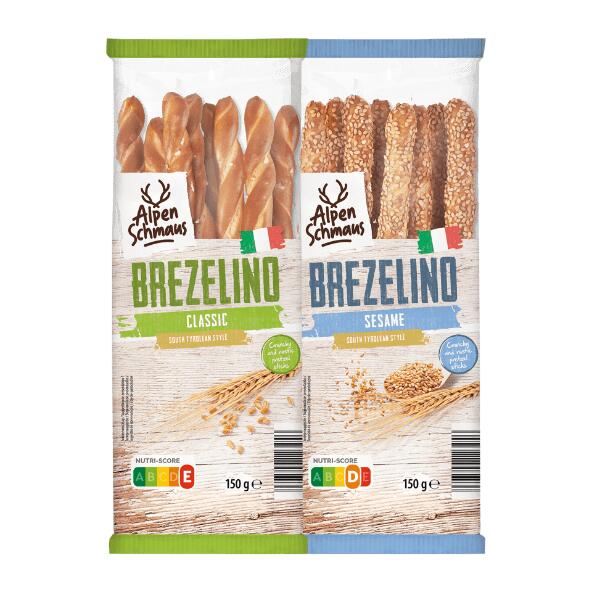 ALPEN SCHMAUS(R) 				Palitos de Pão Brezelino
