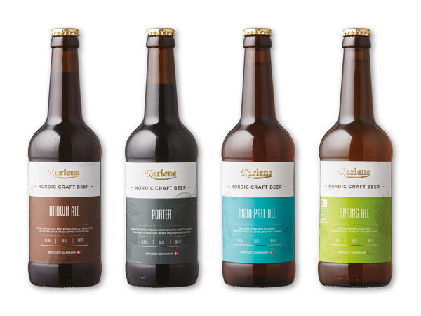 Danskbrygget India Pale Ale, Porter eller Brown Ale