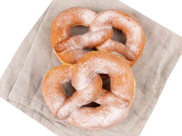 Süße Brezel