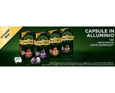 Capsule in alluminio JACOBS