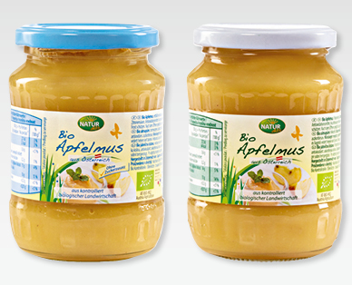 Compote de pommes bio NATUR AKTIV