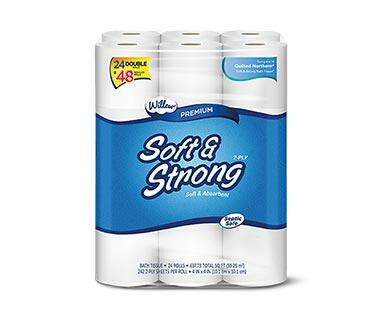Willow 24 Double Roll Bath Tissue