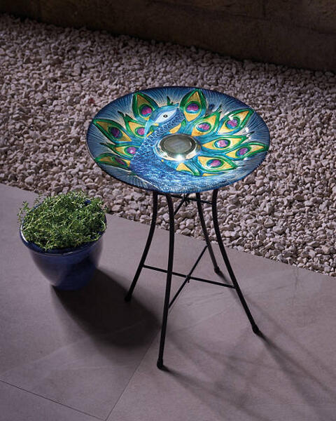 Solar Bird Bath