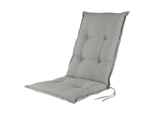 Reversible High Back Chair Cushion