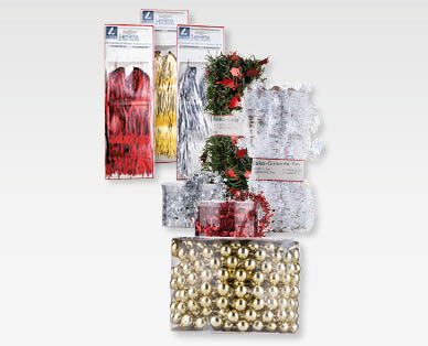 Assortiment de décorations pour sapin de Noël MY LIVING STYLE