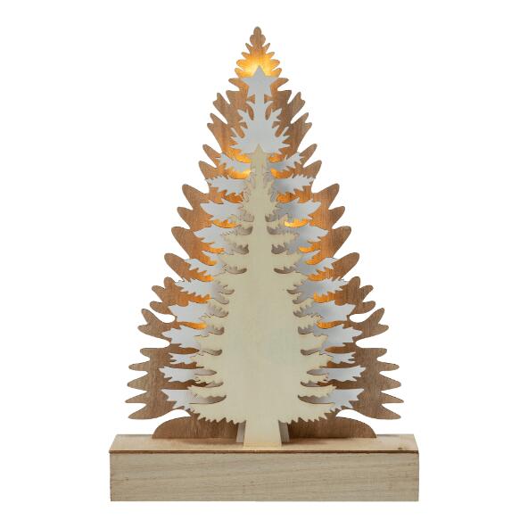 LIGHT ZONE(R) 				Houten ledfiguur