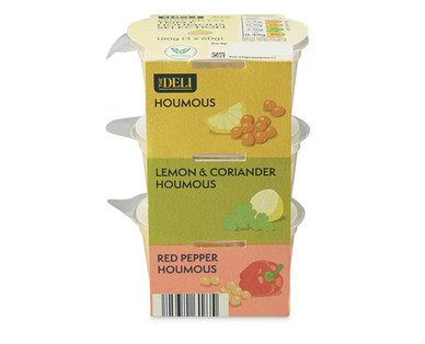 Reduced Fat Houmous Selection