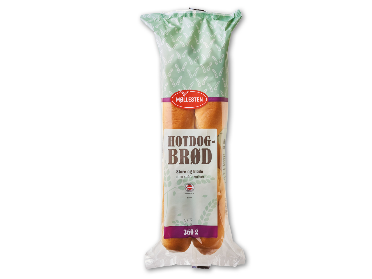 MØLLESTEN Store hotdogbrød