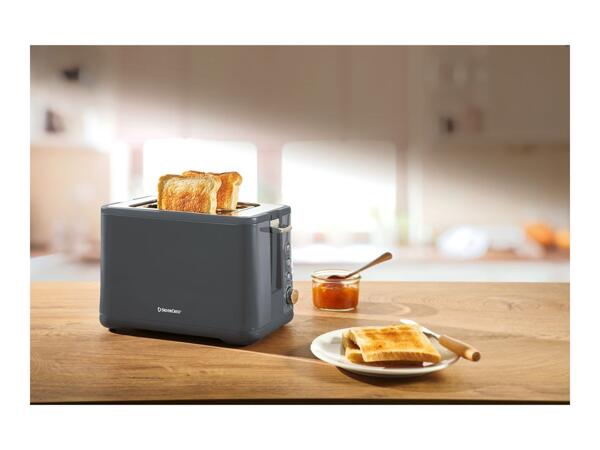 Silvercrest Grey 2-Slice Toaster