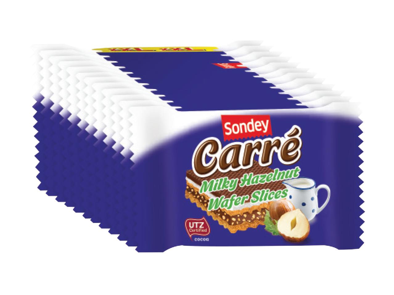 Milky Hazelnut Wafer Slices XXL