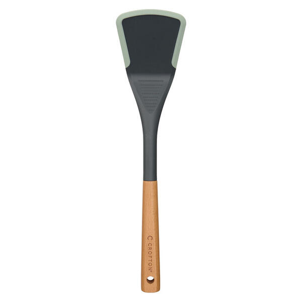 Crofton Green Solid Turner Silicone Edge Wooden Utensil