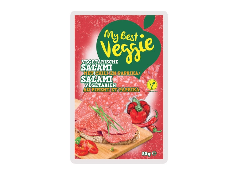 Vegetarische salami