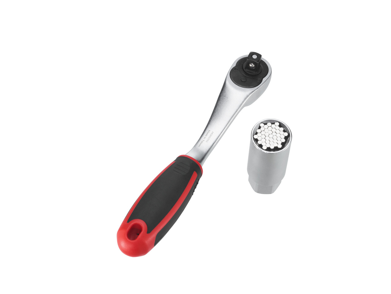 Ratchet with Universal Socket