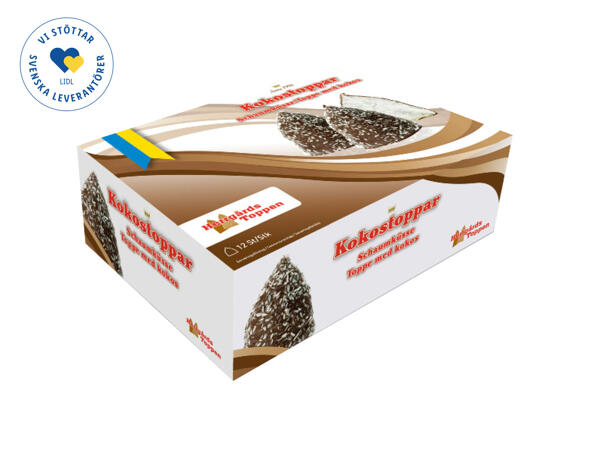 Choklad-/ Kokostoppar