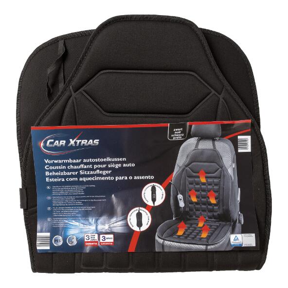 CARXTRAS(R) 				Verwarmbaar autostoelkussen