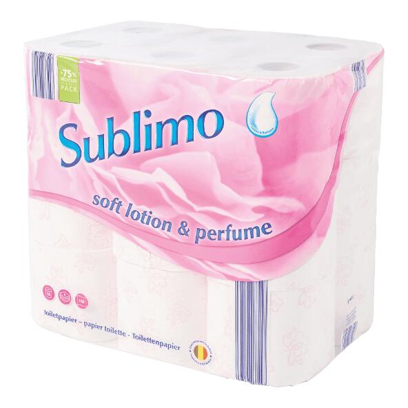 SUBLIMO(R) 				Parfümiertes Toilettenpapier, 18 St.