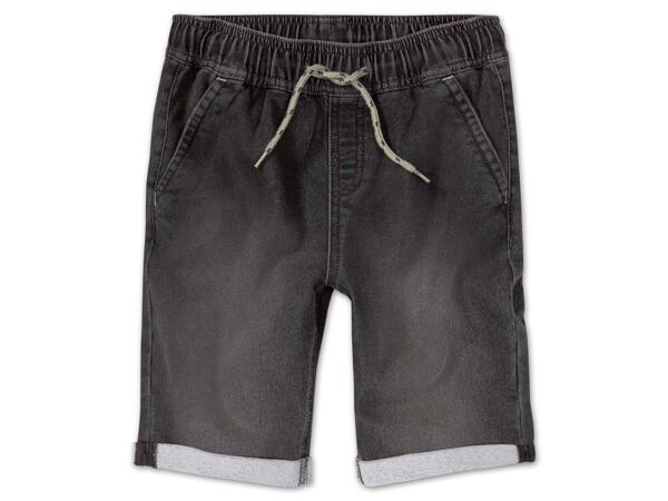Kinder Sweat-Denim Bermudas