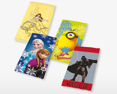 Telo mare per bambini DISNEY/ICH EINFACH UNVERBESSERLICH/STAR WARSTM