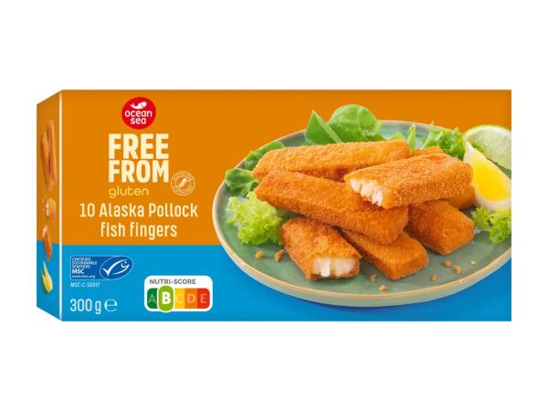 Glutenfreie Fischstäbchen
