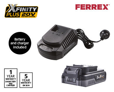 20V Drill with Brushless Motor