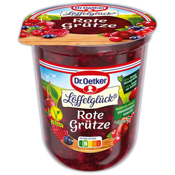 Löffelglück Rote Grütze / Kirsch Grütze