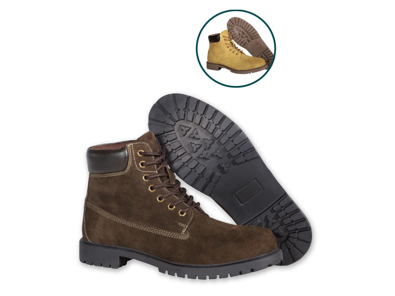 Livergy Casual Men's Leather Boots