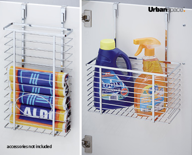 OVER DOOR BASKET OR BAG HOLDER