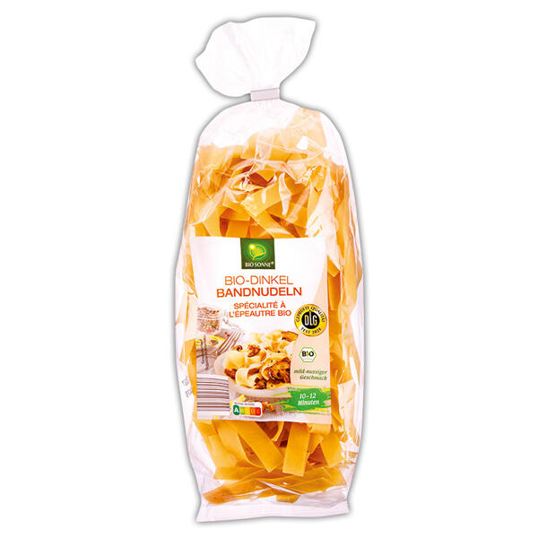 Bio-Dinkelnudeln
