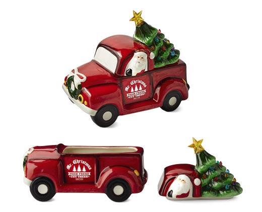 Mr. Christmas 
 Cookie Jar or Cake Stand