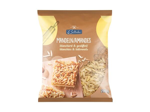 Amandes allumettes