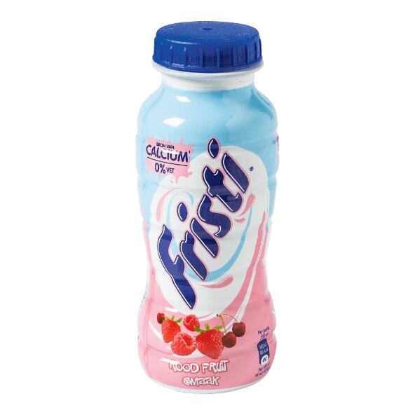 FRISTI(R) 				Yaourt à boire au goût de fruits rouges, 12 pcs